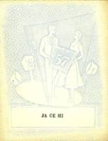 Jackson Center High School 1957 yearbook cover photo