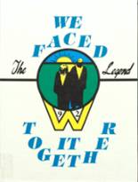 Wawasee High School 1992 yearbook cover photo