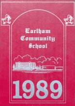 Earlham High School 1989 yearbook cover photo