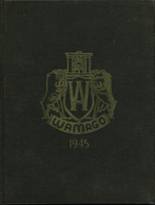 West Allis Central School 1945 yearbook cover photo