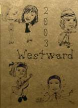 Billings West High School 2003 yearbook cover photo