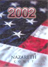 Nazareth Area High School 2002 yearbook cover photo