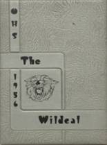 Oxford High School 1956 yearbook cover photo
