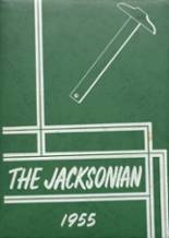 Jackson High School 1955 yearbook cover photo