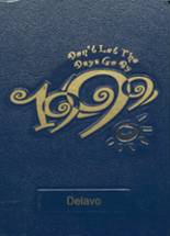 Delavan High School 1999 yearbook cover photo