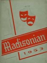 Madison High School 1953 yearbook cover photo