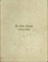 Ottawa High School 1940 yearbook cover photo