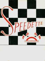 Speedway High School 1961 yearbook cover photo