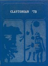 Clay City Community High School 1973 yearbook cover photo