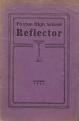 Paxton High School 1911 yearbook cover photo