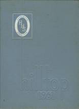 Hapeville High School 1961 yearbook cover photo