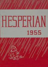 Hoquiam High School 1955 yearbook cover photo