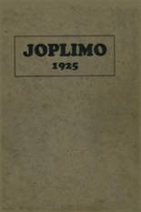 Joplin High School 1925 yearbook cover photo