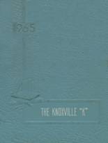 Knoxville High School 1965 yearbook cover photo