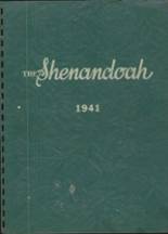 Shenandoah High School 1941 yearbook cover photo