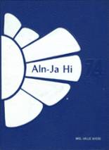 1974 Allen Jay High School Yearbook from High point, North Carolina cover image