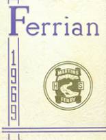 Martins Ferry High School 1969 yearbook cover photo