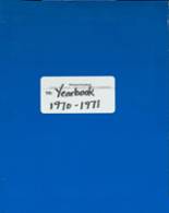 Piedmont Academy 1971 yearbook cover photo