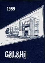 Galva High School 1959 yearbook cover photo