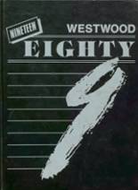 Westwood High School 1989 yearbook cover photo