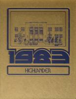 1983 Highland High School Yearbook from Albuquerque, New Mexico cover image