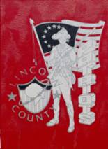 Lincoln County High School 1985 yearbook cover photo
