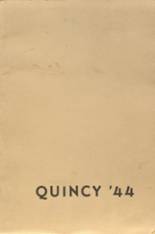 Quincy High School 1944 yearbook cover photo