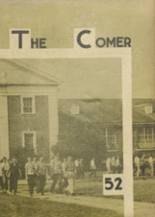 B. B. Comer Memorial High School 1952 yearbook cover photo