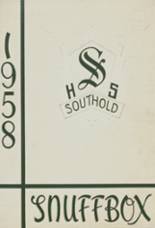 Southold High School 1958 yearbook cover photo