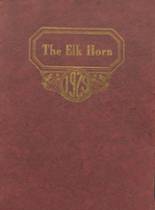 Elkhorn High School 1929 yearbook cover photo