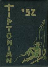 Tipton High School 1952 yearbook cover photo