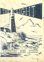 Milbridge High School 1958 yearbook cover photo