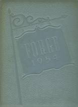 Follansbee High School 1954 yearbook cover photo