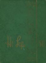 1958 Ashland High School Yearbook from Ashland, Kentucky cover image