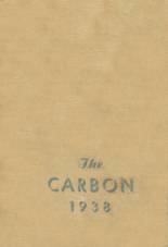 Carbon High School 1938 yearbook cover photo