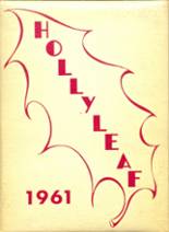 Holley High School 1961 yearbook cover photo