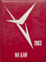 Wamego High School 1963 yearbook cover photo
