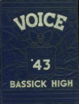 Bassick High School 1943 yearbook cover photo