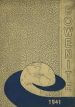 Bowen High School 1941 yearbook cover photo