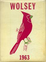 Wolsey High School 1963 yearbook cover photo