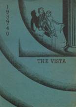 Alta Vista High School 1940 yearbook cover photo