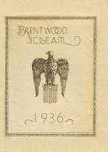 1936 Brentwood High School Yearbook from Brentwood, Missouri cover image
