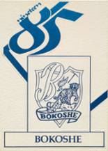 Bokoshe High School 1985 yearbook cover photo