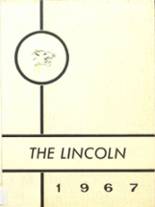 Lincoln Community High School 1967 yearbook cover photo