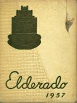Elder High School 1957 yearbook cover photo