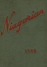 Niagara Falls High School 1948 yearbook cover photo