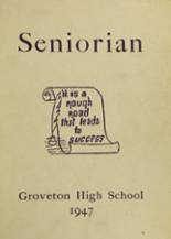 Groveton High School 1947 yearbook cover photo