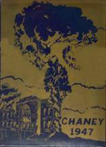 Chaney High School 1947 yearbook cover photo