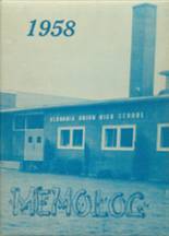 Vernonia High School 1958 yearbook cover photo