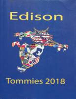 Edison High School 2018 yearbook cover photo